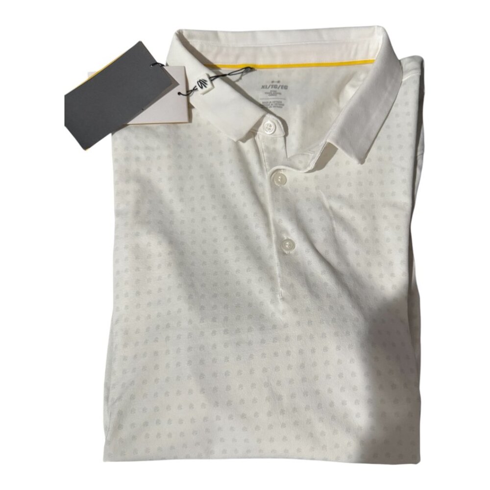Golf Shirt, Mens UA Curry Micro Splash Polo Fitted - Size XL
